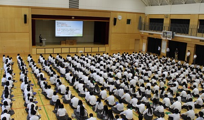 9月1日　始業式